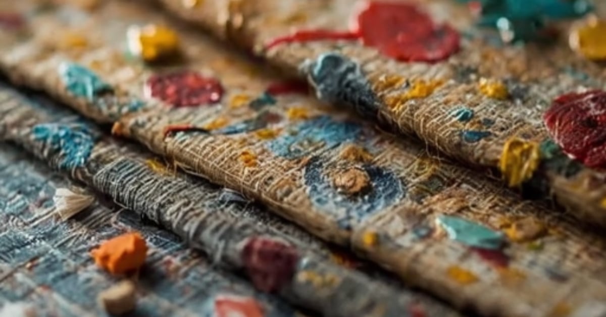 Crafting an image - an example of craftwork