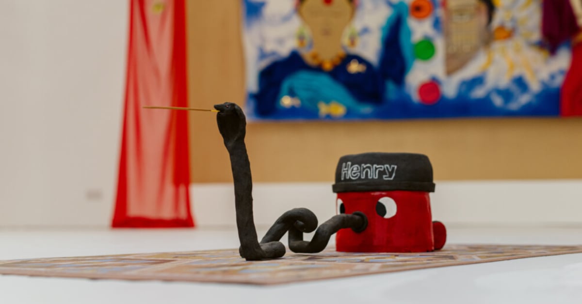 Henry Cobra on Rug, 2024, KART, Image by Dom Moore